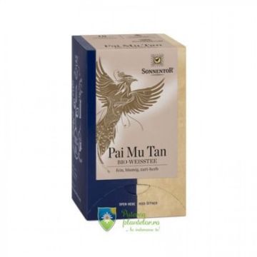 Ceai Alb Bio Pai Mu Tan 18 plicuri