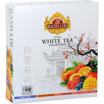 Ceai alb ceylon White Tea Collection asortat 4sort 1,5gx40dz - BASILUR