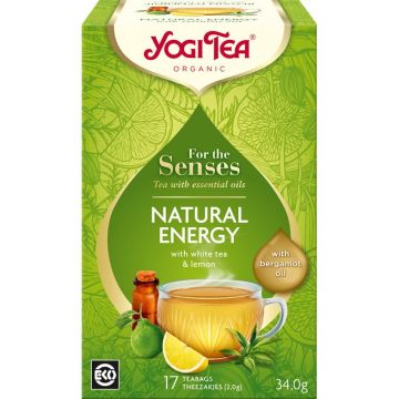 CEAI BIO CU ULEI ESENTIAL NATURAL ENERGY 34G YOGI TEA