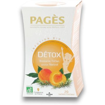 Ceai BIO pentru detoxifiere (rozmarin, caise) Pages 20 plicuri