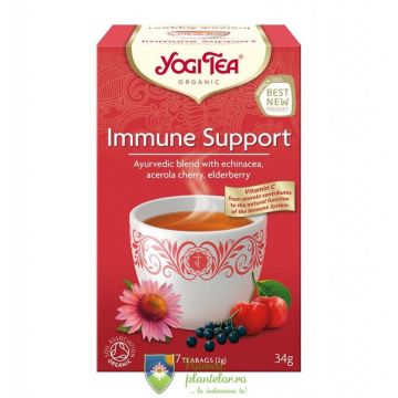 Ceai Bio Sprijin Imunitar Yogi Tea 34 gr (17 plicuri)
