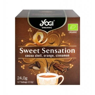 Ceai bio sweet sensation Yogi Tea 12 plicuri