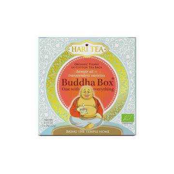 Ceai budha box - cutie cu toate cele 11 ceaiuri Hari Tea bio 11dz x 2g 22g Hari Tea