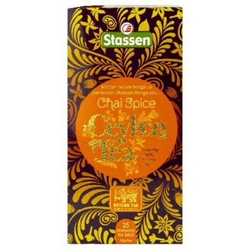 Ceai Ceylon de condimente Chai, 50gr, Stassen
