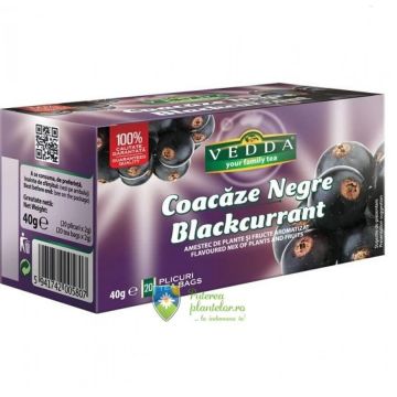 Ceai Coacaze negre 20 doze