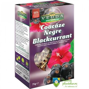 Ceai Coacaze negre 75 gr