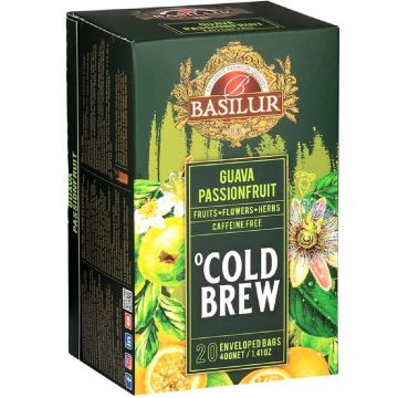 Ceai Cold Brew hibiscus macese Guava Fructul pasiunii 2gx20dz - BASILUR