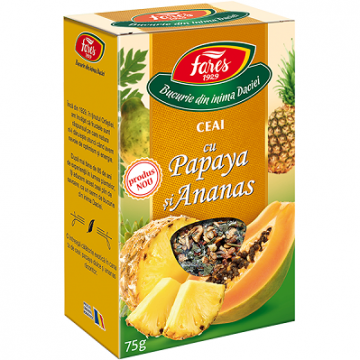 Ceai cu Papaya si Ananas 75 gr