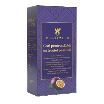 Ceai de slabit cu fructul pasiunii, 60g, VeroSlim