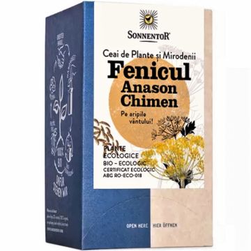 Ceai fenicul anason chimen eco 18dz - SONNENTOR