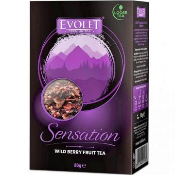 Ceai fructe padure Sensation 80g - EVOLET