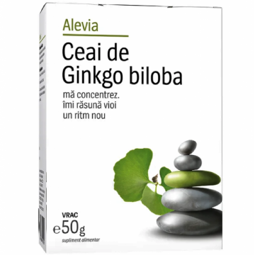 Ceai ginkgo biloba 50g - ALEVIA Ceai ginkgo biloba 50g - ALEVIA