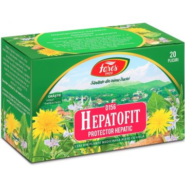 Ceai medicinal Hepatofit [protector hepatic] 20pl - FARES