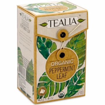 Ceai menta organic piramide 20dz - TEALIA