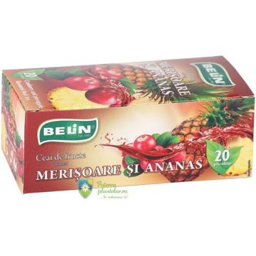 Ceai Merisoare si Ananas Belin 20 plicuri