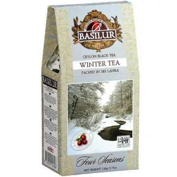 Ceai negru ceylon Four Seasons winter refill 100g - BASILUR