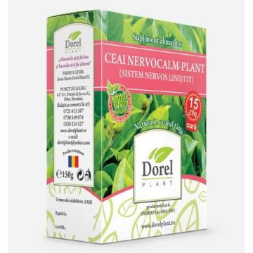 Ceai Nervocalm-Plant (Sistem Nervos Linistit) Dorel Plant 150 g