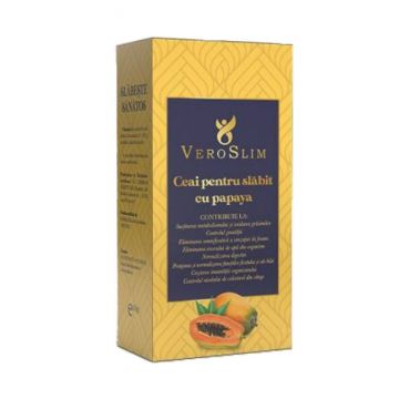 Ceai pentru slabit cu papaya Veroslim 60 gr.