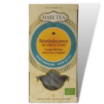 Ceai premium Hari Tea - Forget Me Not - ceai verde si flori bio 10dz