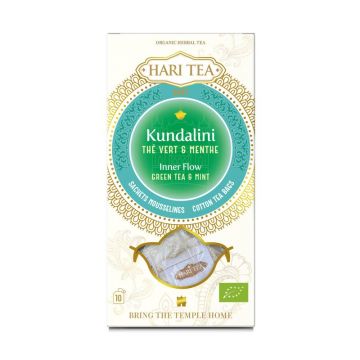 Ceai premium Hari Tea - Inner Flow - ceai verde si menta bio 10dz