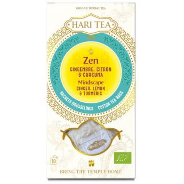 Ceai premium Hari Tea - Mindscape - ghimbir si lamaie bio 10dz