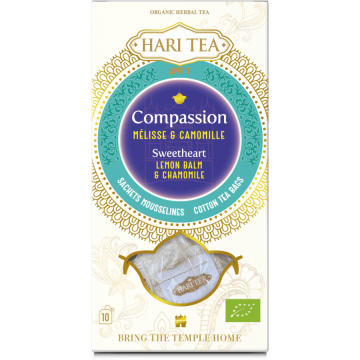 Ceai premium Hari Tea - Sweetheart - tei si musetel bio 10dz