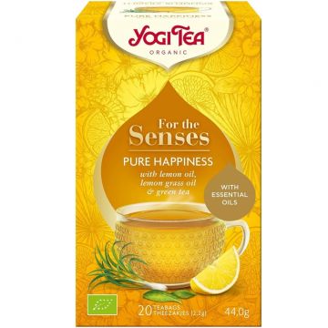 Ceai pt simturi fericire pura 20dz - YOGI TEA