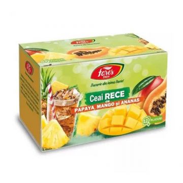 Ceai Rece cu Papaya si Mango 12pl Fares