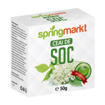 Ceai Soc Flori 50gr Adams Vision (Concentratie: 50g)