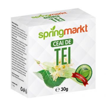 Ceai Tei Flori 30gr Adams Vision (Concentratie: 30g)