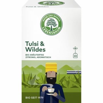 Ceai tulsi plante salbatice eco 20dz - LEBENSBAUM Ceai tulsi plante salbatice eco 20dz - LEBENSBAUM