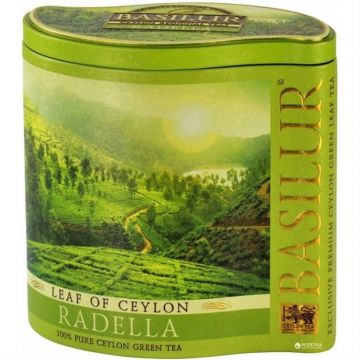 Ceai verde ceylon Leaf of Ceylon radella cutie 100g - BASILUR Ceai verde ceylon Leaf of Ceylon radella cutie 100g - BASILUR