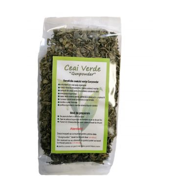 Ceai verde Gunpowder