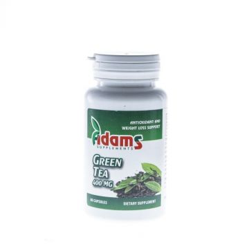 Green Tea 400 mg Adams Vision (Ambalaj: 60 capsule)