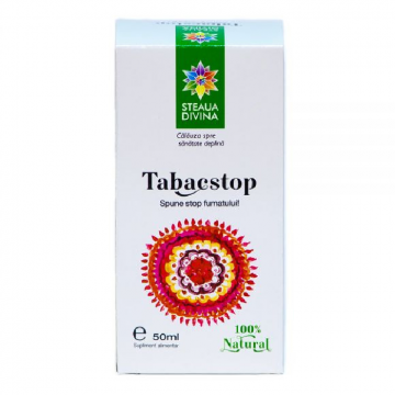 Tinctura Tabacstop, 50 ml, Steaua Divina