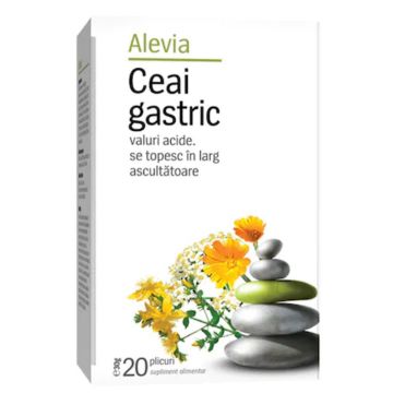 Alevia Ceai gastric, 20 plicuri Alevia Ceai gastric, 20 plicuri