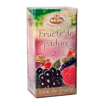 Ceai Belin Fructe de Padure 20 plicuri/cutie