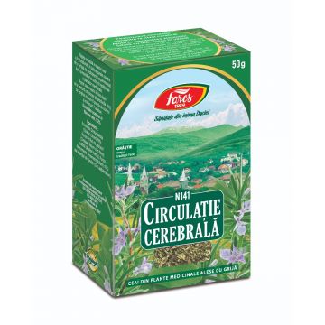 Ceai Circulatie Cerebrala N141, 50g, Fares