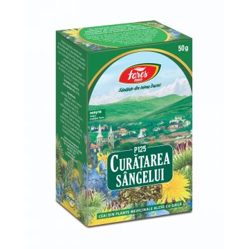 Ceai curatarea sangelui P125, 50g, Fares