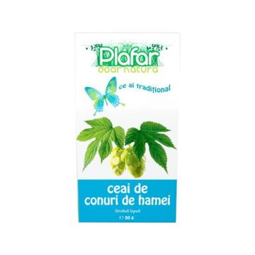 Ceai de conuri de hamei, 50g, Plafar