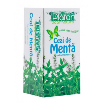 Ceai de menta, 20 plicuri, Plafar