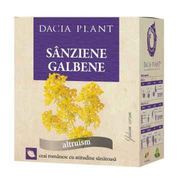 Ceai de sanziene galbene, 50g, Dacia Plant