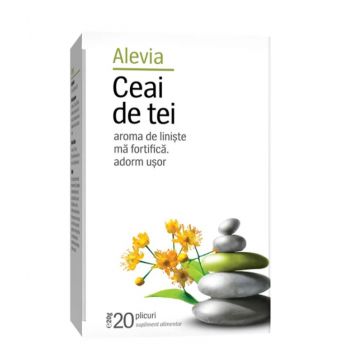 Ceai de tei, 20 plicuri, Alevia