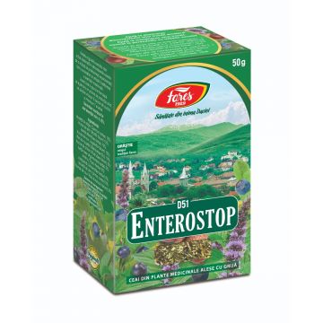 Ceai Enterostop D51, 50g, Fares