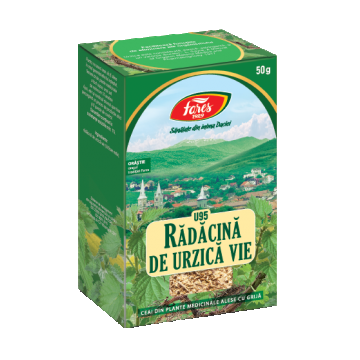 Ceai radacina de urzica vie U95, 50g, Fares