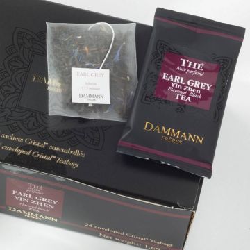 Dammann Earl Grey Yin Zhen ceai negru 24 pliculete