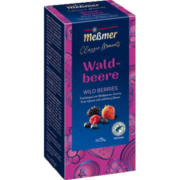 Messmer Profiline Wild Berries UTZ ceai fructe padure 25 plicuri