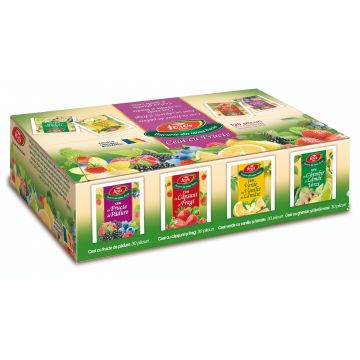 Pachet ceai Aromafruct, 120 plicuri, Fares