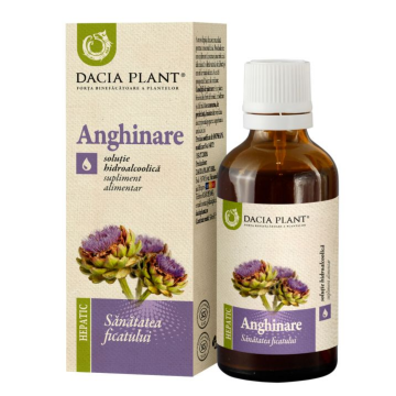 Tinctura de anghinare, 50ml, Dacia Plant
