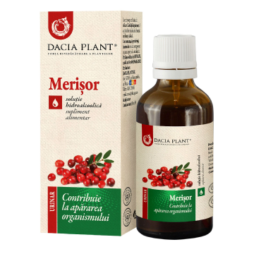 Tinctura de merisor, 50ml, Dacia Plant